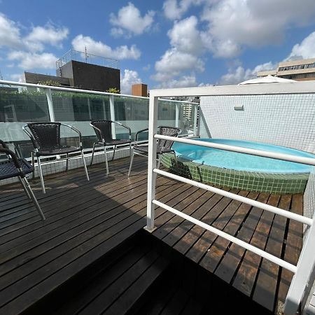 Flat 502 Com Piscina Privativa - 02 Quartos Joao Pessoa Exterior photo