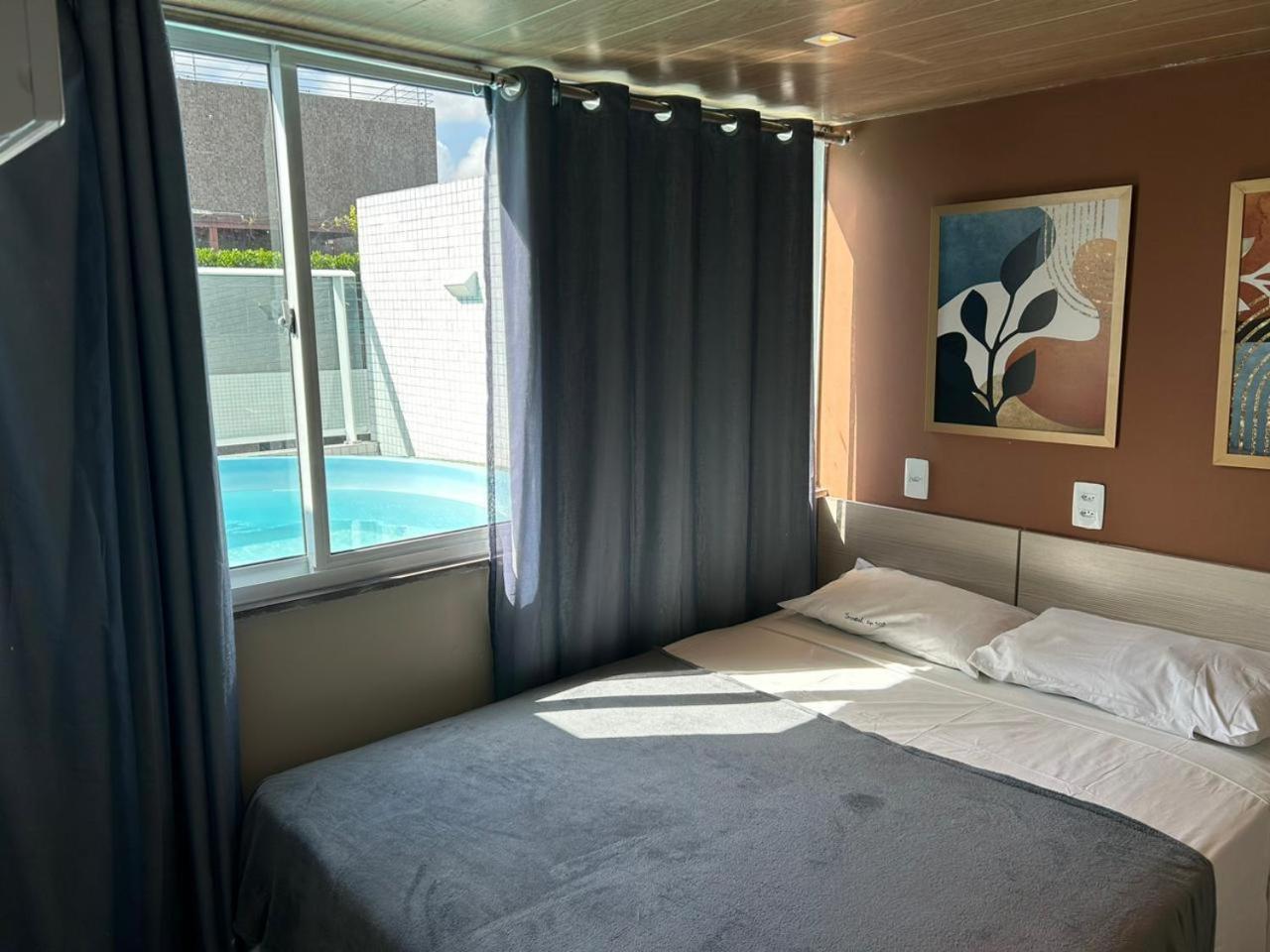 Flat 502 Com Piscina Privativa - 02 Quartos Joao Pessoa Exterior photo